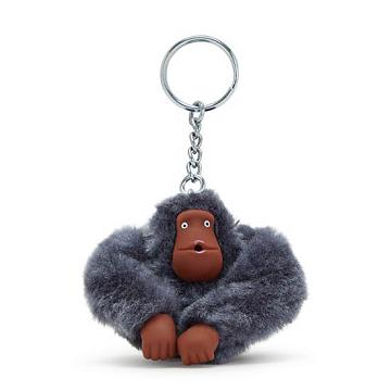 Kipling Sven Monkey Keychain Accessories Foggy Grey | CA 1994YX